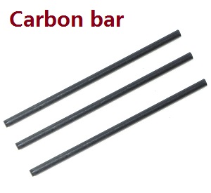 Wltoys WL V931 XK K123 AS350 RC helicopter spare parts todayrc toys listing carbon bar 3pcs