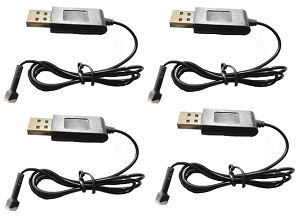 Wltoys WL V944 RC Helicopter spare parts USB charger wire 4pcs