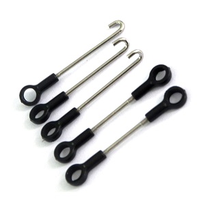 Wltoys WL V950 RC helicopter spare parts todayrc toys listing connect buckle set 5pcs - Click Image to Close