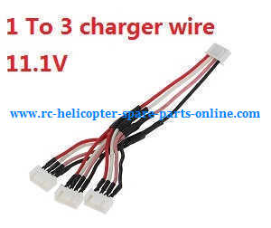 Wltoys WL V950 RC helicopter spare parts todayrc toys listing 1 To 3 charger wire 11.1V
