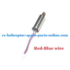 Wltoys WL V222 quard copter spare parts todayrc toys listing main motor (Red-Blue wire)