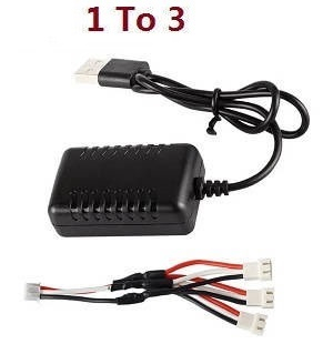 Wltoys XK WL911-A RC Boat Ship Proboat spare parts 1 to 3 USB charger set