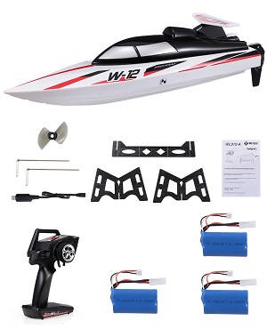 Wltoys WL912-A RC Boat with 3 battery
