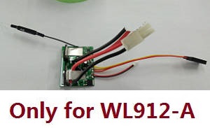 Wltoys WL912-A W-12 RC Boat spare parts todayrc toys listing PCB receiver board