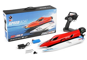 Wltoys WL915-A RC speed boat with 1 battery Red