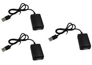 Wltoys XK WL916 WL916-A RC Boat spare parts USB charger wire 3pcs