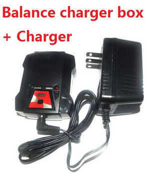 Wltoys 104016 104018 XKS WL Tech XK RC car vehicle spare parts charger and balance charger box set