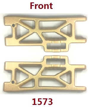 Wltoys 104016 104018 XKS WL Tech XK RC car vehicle spare parts bigfoot front lower swing arm assembly 1573
