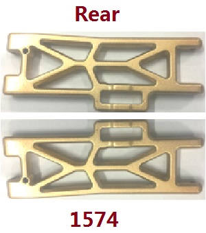 Wltoys 104016 104018 XKS WL Tech XK RC car vehicle spare parts bigfoot rear lower swing arm assembly 1574