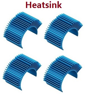 Wltoys 104016 104018 XKS WL Tech XK RC car vehicle spare parts heat sink for the motor 4pcs