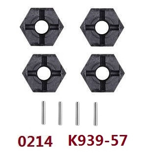 Wltoys 104016 104018 XKS WL Tech XK RC car vehicle spare parts hexagon adapter assembly 0214