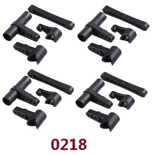 Wltoys 104016 104018 XKS WL Tech XK RC car vehicle spare parts steering linkage arm assembly 0218 4sets