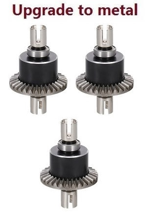 Wltoys 124008 XKS WL XK 124008 RC Car Vehicle spare parts upgrade to metal differential machanism 3pcs Wltoys 124008 XKS WL XK 124008 RC Car Vehicle spare parts upgrade to metal differential machanism 3pcs