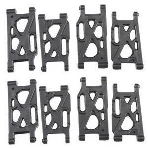 Wltoys 124008 XKS WL XK 124008 RC Car Vehicle spare parts front and rear arms 4sets Wltoys 124008 XKS WL XK 124008 RC Car Vehicle spare parts front and rear arms 4sets