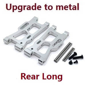 Wltoys 124008 XKS WL XK 124008 RC Car Vehicle spare parts upgarde to metal rear arms (Silver) Wltoys 124008 XKS WL XK 124008 RC Car Vehicle spare parts upgarde to metal rear arms (Silver)
