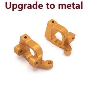 Wltoys 124008 XKS WL XK 124008 RC Car Vehicle spare parts upgrade to metal type C block component (Gold) Wltoys 124008 XKS WL XK 124008 RC Car Vehicle spare parts upgrade to metal type C block component (Gold)