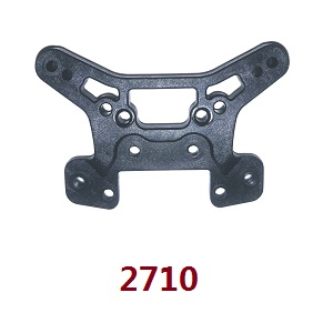 Wltoys 124010 XKS WL Tech XK 124010 RC Car Vehicle spare parts rear shock absorber plate assembly 2710 - Click Image to Close