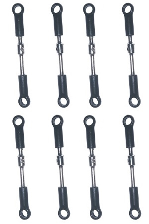 Wltoys 124010 XKS WL Tech XK 124010 RC Car Vehicle spare parts long pull bar assembly 4sets - Click Image to Close