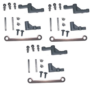 Wltoys 124008 XKS WL XK 124008 RC Car Vehicle spare parts steering group 3sets Wltoys 124008 XKS WL XK 124008 RC Car Vehicle spare parts steering group 3sets