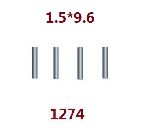 Wltoys 124008 XKS WL XK 124008 RC Car Vehicle spare parts 1.5*9.6 optic axis iron bar for fixing tires 1274 Wltoys 124008 XKS WL XK 124008 RC Car Vehicle spare parts 1.5*9.6 optic axis iron bar for fixing tires 1274
