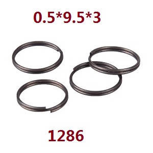 Wltoys 124010 XKS WL Tech XK 124010 RC Car Vehicle spare parts universal cup spring assembly 1286 - Click Image to Close