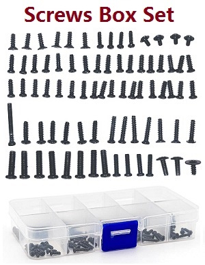 Wltoys 124010 XKS WL Tech XK 124010 RC Car Vehicle spare parts screws box set - Click Image to Close