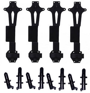 Wltoys 144011 XKS WL Tech XK RC car vehicle spare parts second floor board and car shell holder 3sets