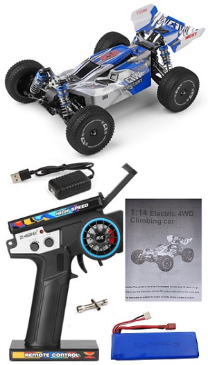 Wltoys 144011 RC car with 1 battery RTR