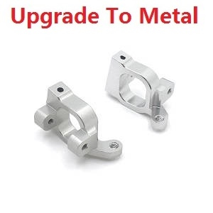 Wltoys 144011 XKS WL Tech XK RC car vehicle spare parts upgrade to metal C shape seat Silver