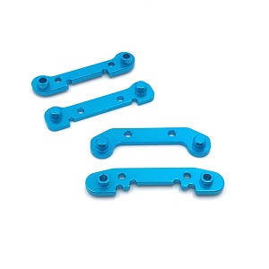 Wltoys 144011 XKS WL Tech XK RC car vehicle spare parts front and rear swing arm reinforcement plate Blue