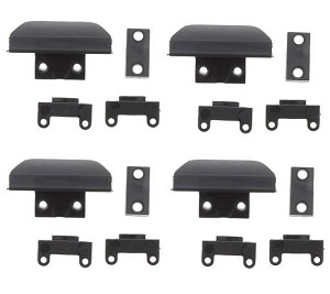 Wltoys 144011 XKS WL Tech XK RC car vehicle spare parts Anti-collision accessories 1257 4sets