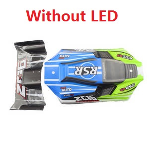 Wltoys 144011 XKS WL Tech XK RC car vehicle spare parts car shell without LED Green