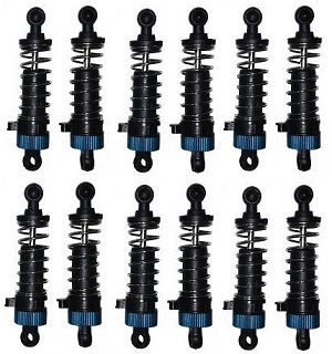 Wltoys 184008 XKS WL Tech XK RC car vehicle spare parts front and rear shock absorber assembly A959-B-22 + A949-55 3sets