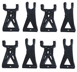 Wltoys 184008 XKS WL Tech XK RC car vehicle spare parts front and rear swing arm A959-02 4sets - Click Image to Close