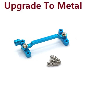 Wltoys 184011 XKS WL XK 184011 RC car vehicle spare parts upgrade to metal steering as module Blue