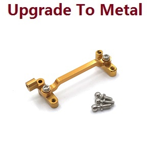 Wltoys 184011 XKS WL XK 184011 RC car vehicle spare parts upgrade to metal steering as module Gold
