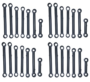 Wltoys 184011 XKS WL XK 184011 RC car vehicle spare parts servo rod and steering rod group 4sets