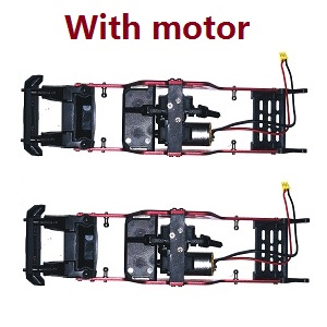 Wltoys 2428 XKS WL XK 2428 RC car vehicle spare parts body frame with motor module 2sets