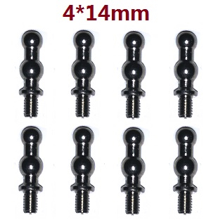 Wltoys 2428 XKS WL XK 2428 RC car vehicle spare parts hexagon double ball screws 4*14mm 0189 Wltoys 2428 XKS WL XK 2428 RC car vehicle spare parts hexagon double ball screws 4*14mm 0189