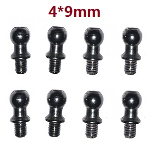 Wltoys 2428 XKS WL XK 2428 RC car vehicle spare parts within six corner head screws A hexagon ball screws 4*9mm 0190 Wltoys 2428 XKS WL XK 2428 RC car vehicle spare parts within six corner head screws A hexagon ball screws 4*9mm 0190