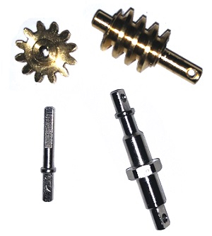 Wltoys 2428 XKS WL XK 2428 RC car vehicle spare parts central drive shaft and reduction shaft drive + worm and transmission gear 0183 + 0184 + 0185 + 0186