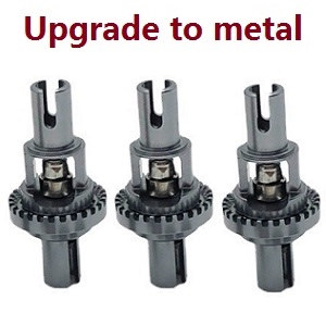 Wltoys 284161 Wltoys 284010 RC Car Vehicle spare parts upgrade to metal differential (Titanium color) 3pcs Wltoys 284161 Wltoys 284010 RC Car Vehicle spare parts upgrade to metal differential (Titanium color) 3pcs