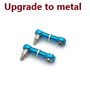 Wltoys 284161 Wltoys 284010 RC Car Vehicle spare parts upgrade to metall after the ball rod (Blue) - Click Image to Close