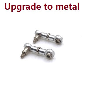 Wltoys 284161 Wltoys 284010 RC Car Vehicle spare parts upgrade to metall after the ball rod (Silver)