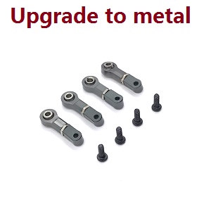 Wltoys 284161 Wltoys 284010 RC Car Vehicle spare parts upgrade to metall upper swing arm (Titanium color) - Click Image to Close
