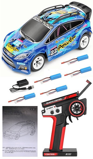 Wltoys 284010 RC Car with 5 battery RTR