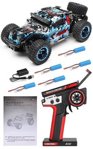 Wltoys 284161 RC Car with 5 battery RTR