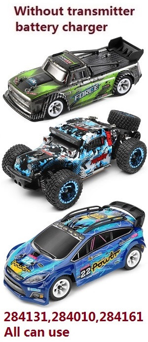 Wltoys 284161 Wltoys 284010 RC Car body without transmitter, battery, charger (All can use) 3pcs