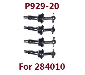 Wltoys 284161 Wltoys 284010 RC Car Vehicle spare parts short drive shaft 2sets (For 284010) - Click Image to Close