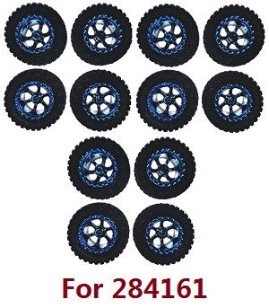 Wltoys 284161 Wltoys 284010 RC Car Vehicle spare parts wheels tyre 3sets (For 284161) - Click Image to Close